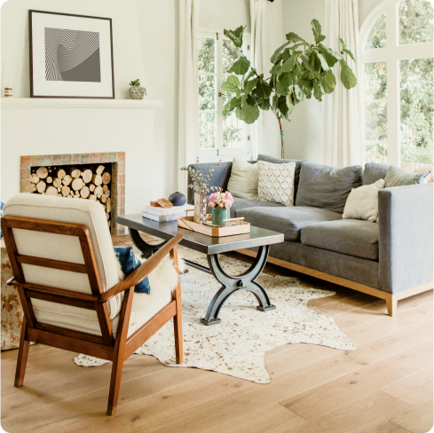simple living room